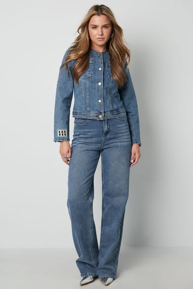 Jeansjacke - Blau h5 Bild3